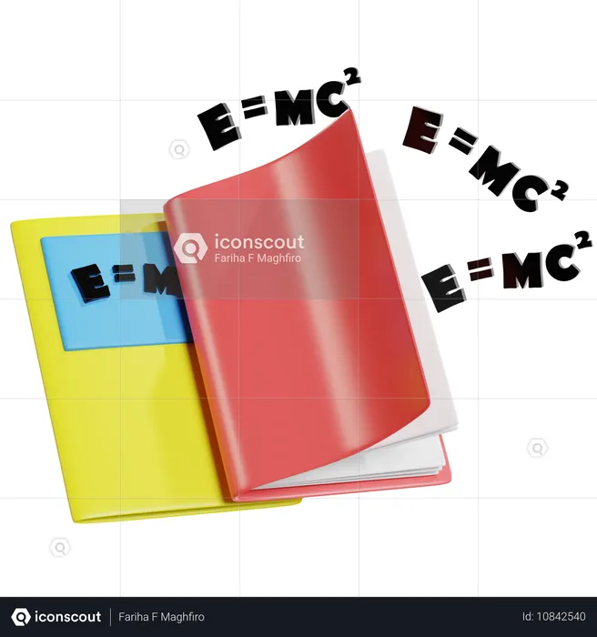 Physikbuch  3D Icon