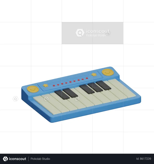 Piano  3D Icon