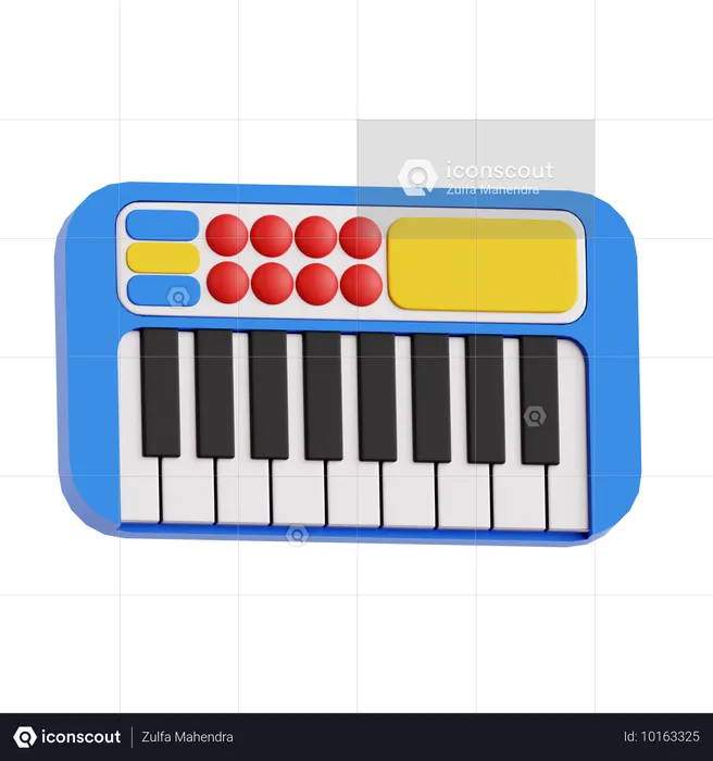 Piano  3D Icon