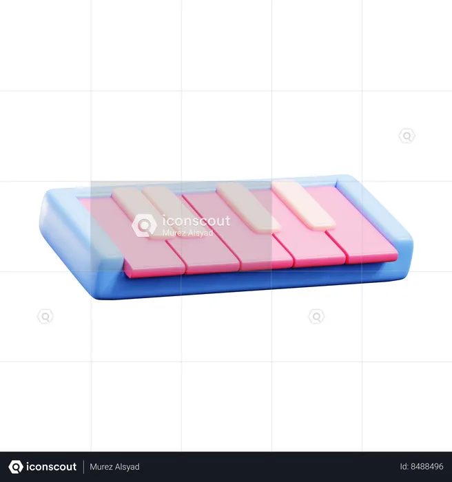 Piano Toy  3D Icon