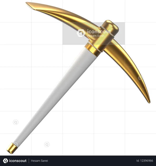 Picareta  3D Icon