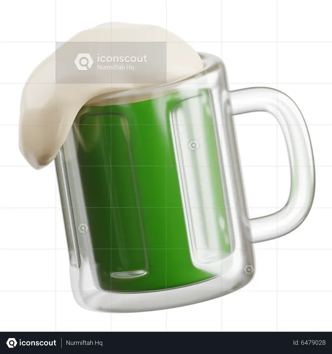 Pichet à bière  3D Icon