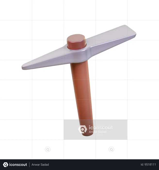 Pickaxe  3D Icon