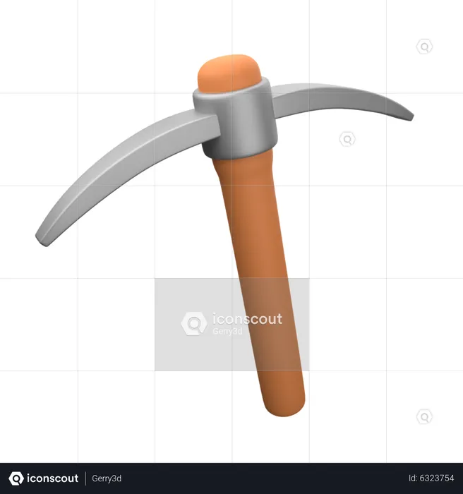 Pickaxe  3D Icon