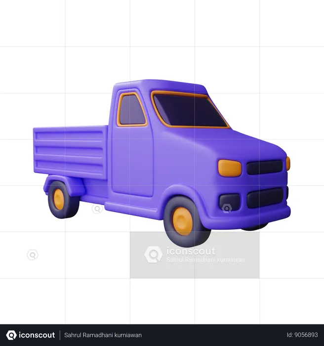 Pickup  3D Icon