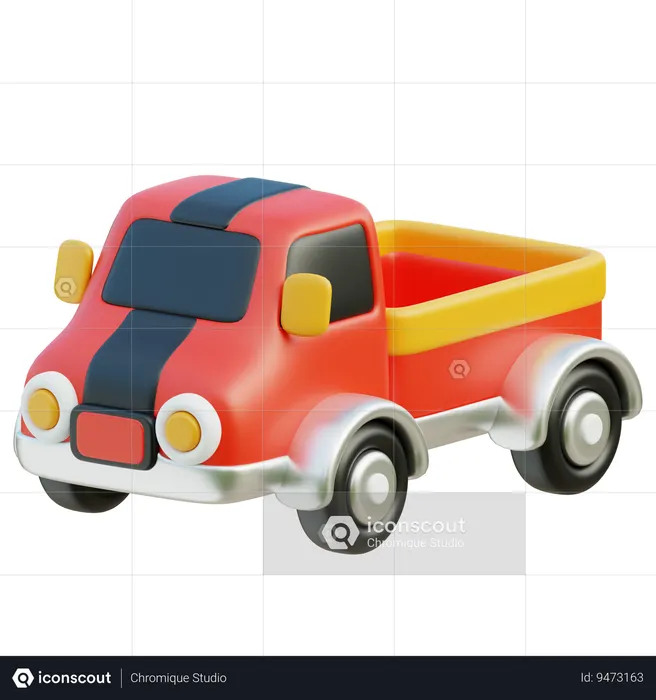 Pickup  3D Icon