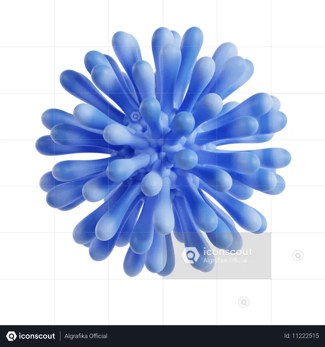 Pico abstrato marbel  3D Icon