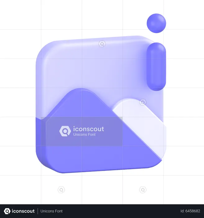 Picture  3D Icon