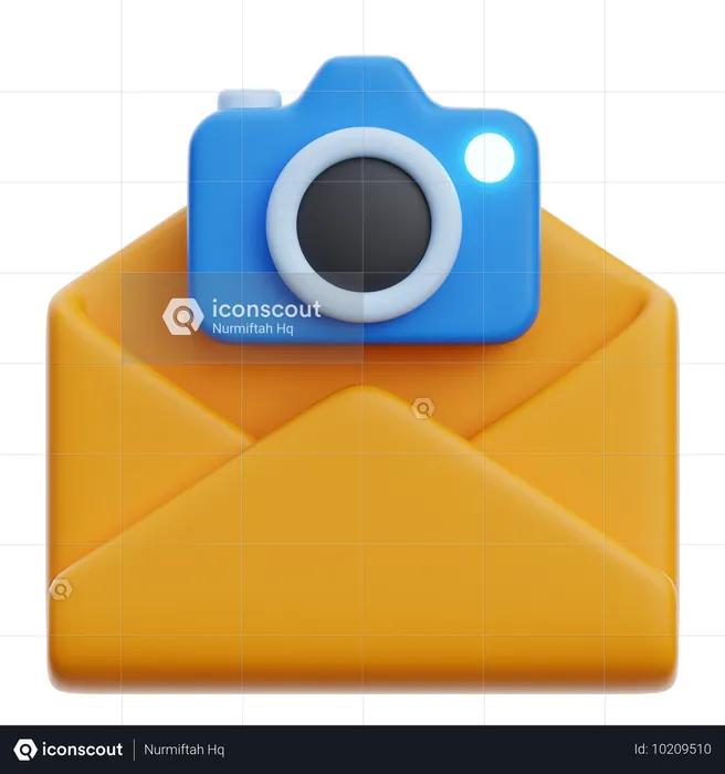 Picture Email  3D Icon