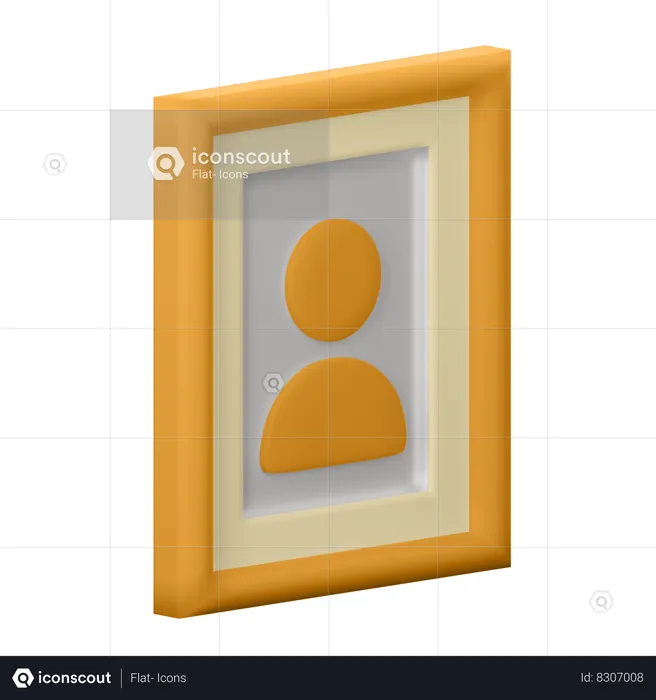 Picture Frame  3D Icon