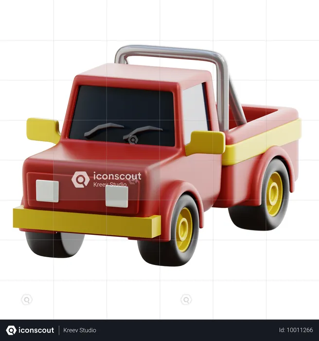 Kleintransporter  3D Icon