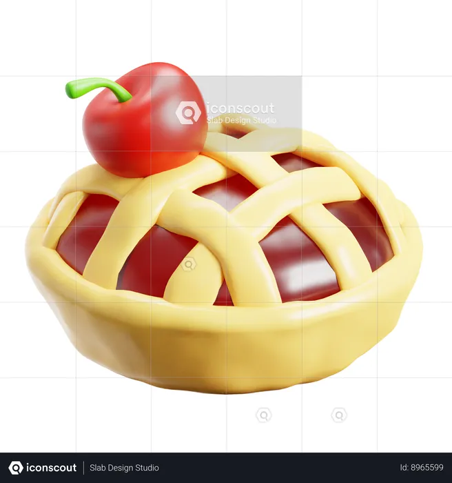 Pie  3D Icon
