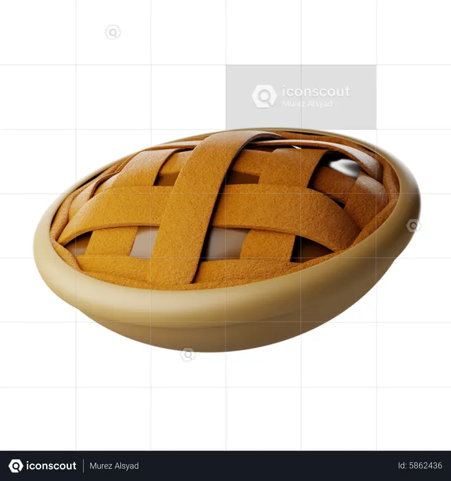 Pie  3D Icon