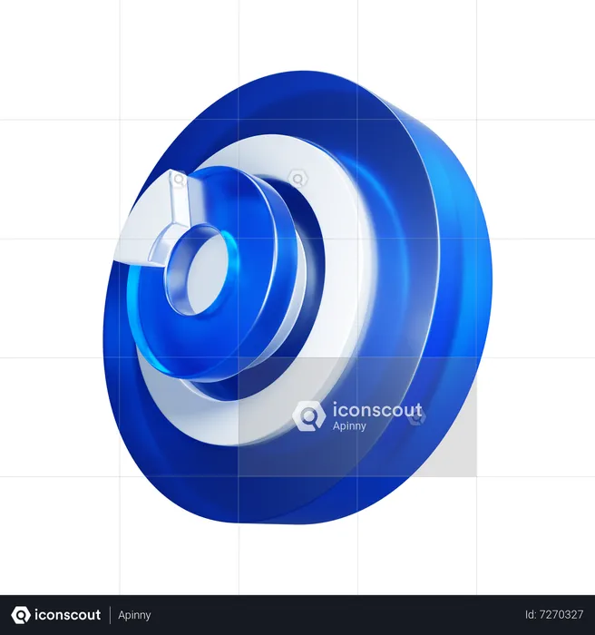 Pie Chart  3D Icon