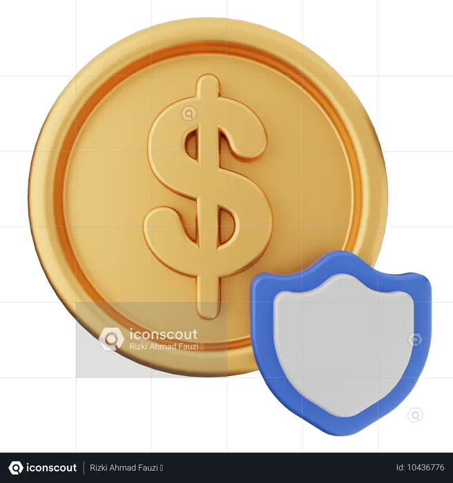 Pièce de monnaie  3D Icon