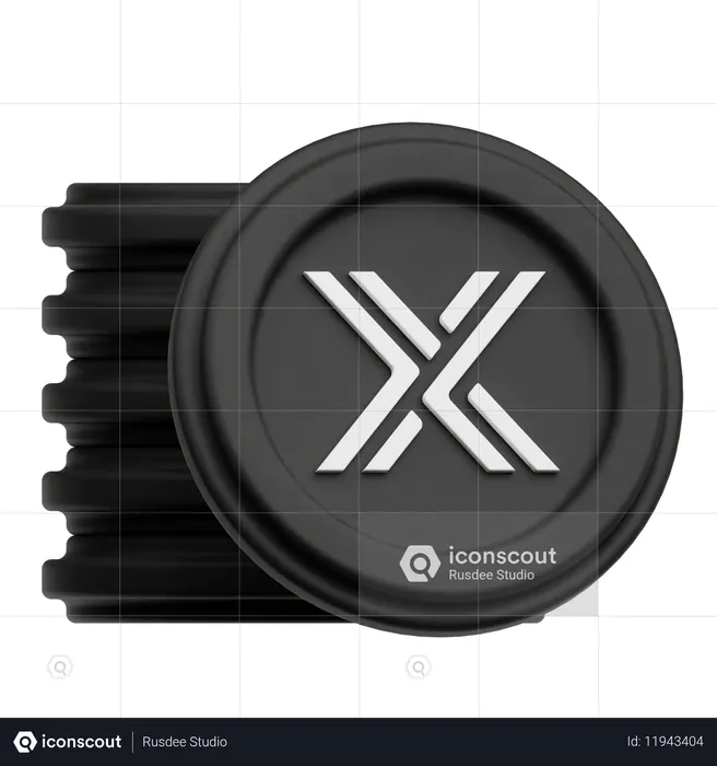 Pièces immuables  3D Icon