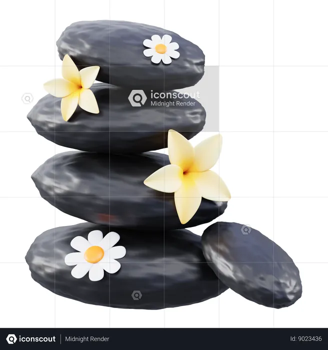 Piedras  3D Icon