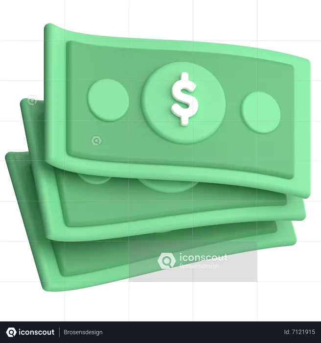 Pieza de dinero  3D Icon