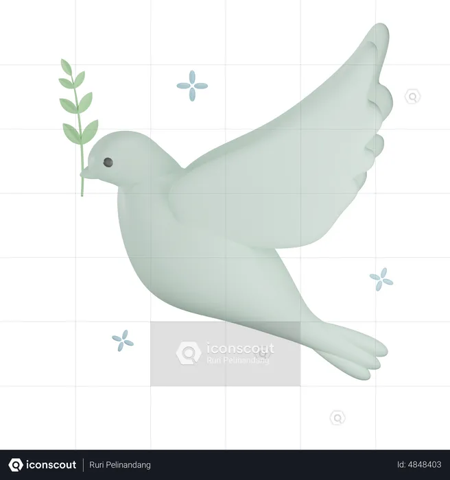 Pigeon Twig  3D Icon