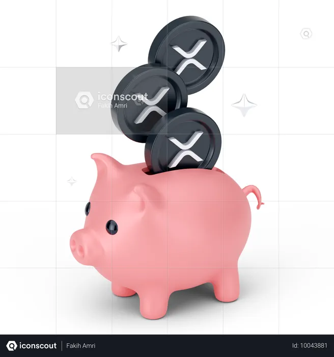 Piggy Bank  3D Icon