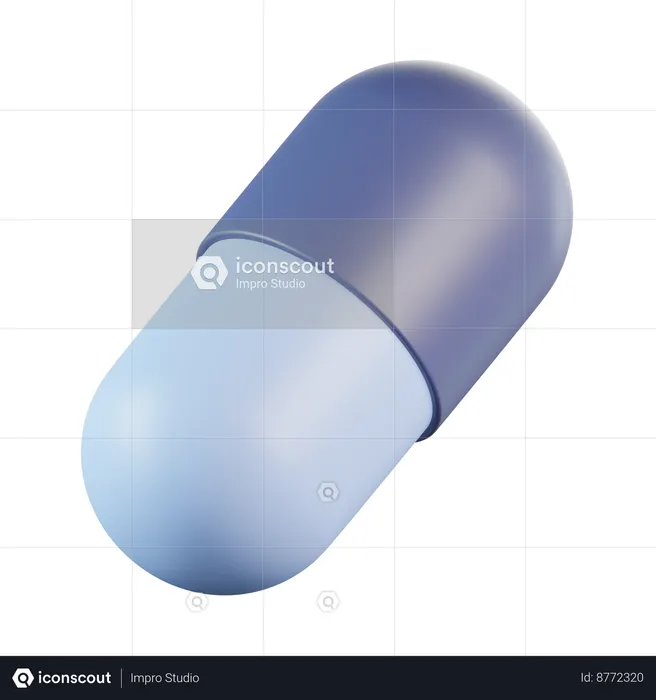 Pill  3D Icon