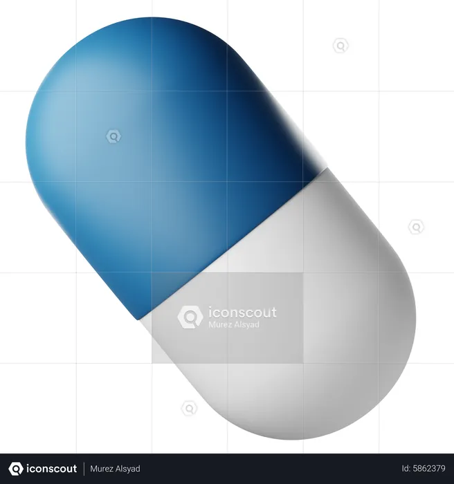 Pill  3D Icon