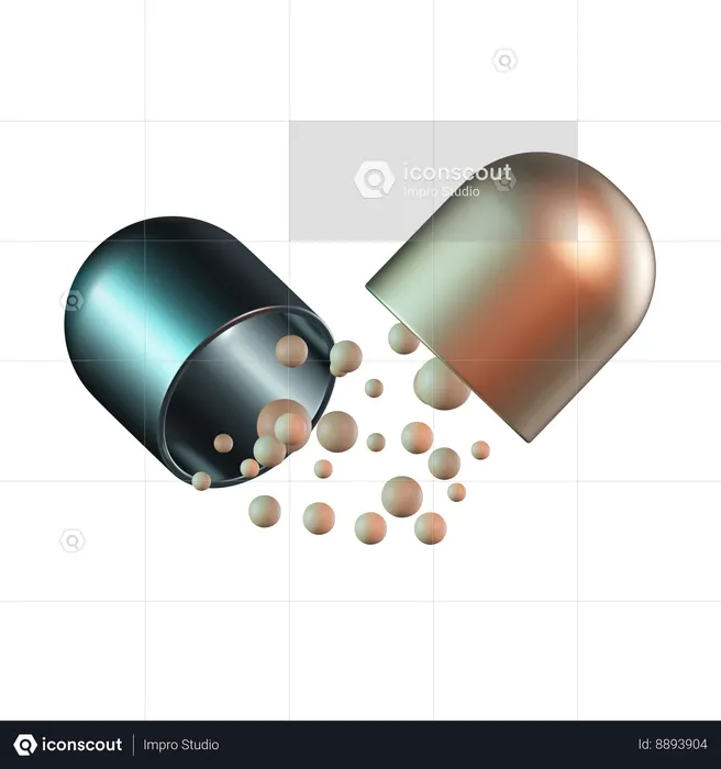 Pill  3D Icon