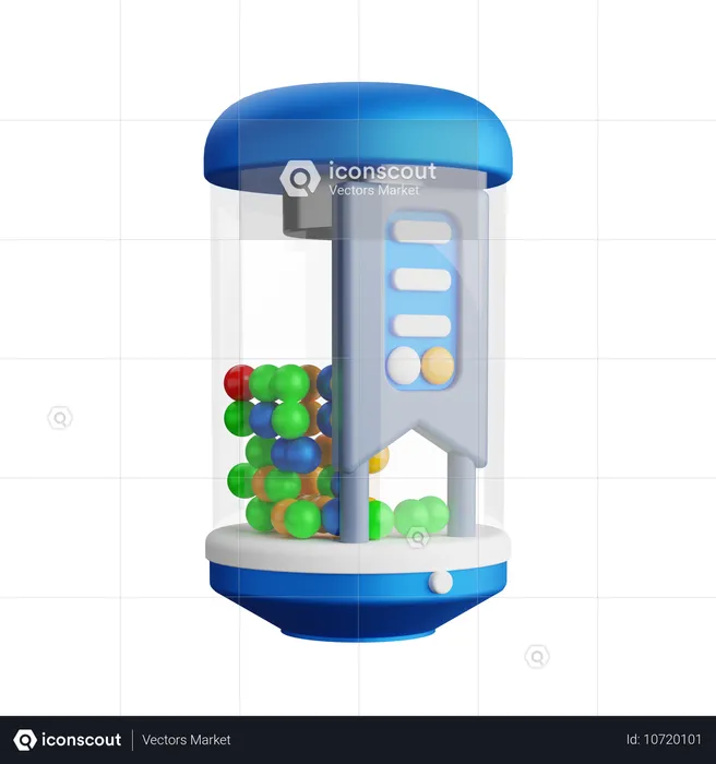 Pillenspender  3D Icon