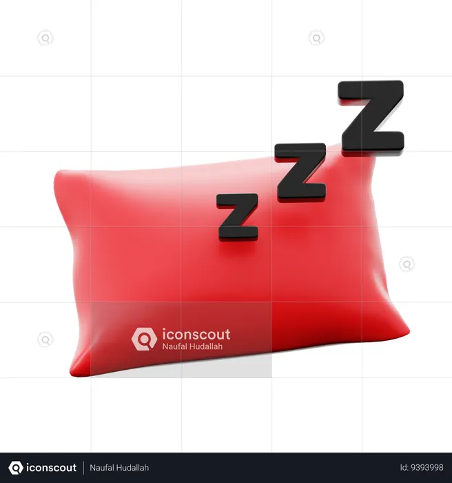 Pillow  3D Icon