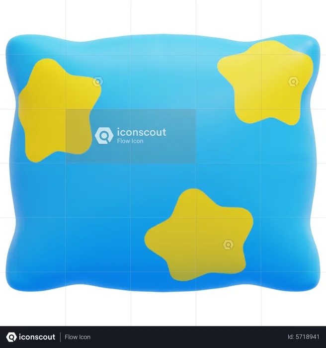 Pillow  3D Icon