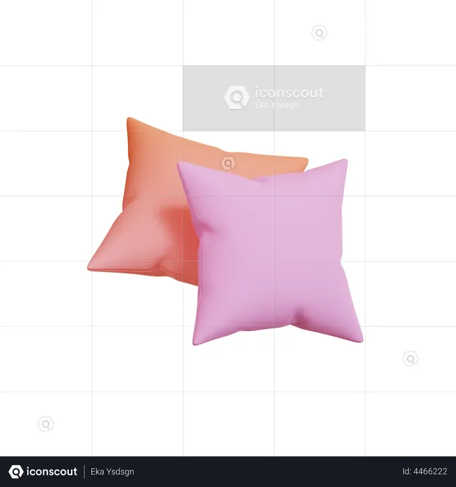 Pillow  3D Illustration