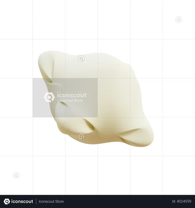 Pillow Shape  3D Illustration