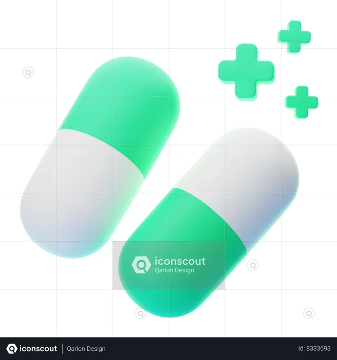 PILLS  3D Icon