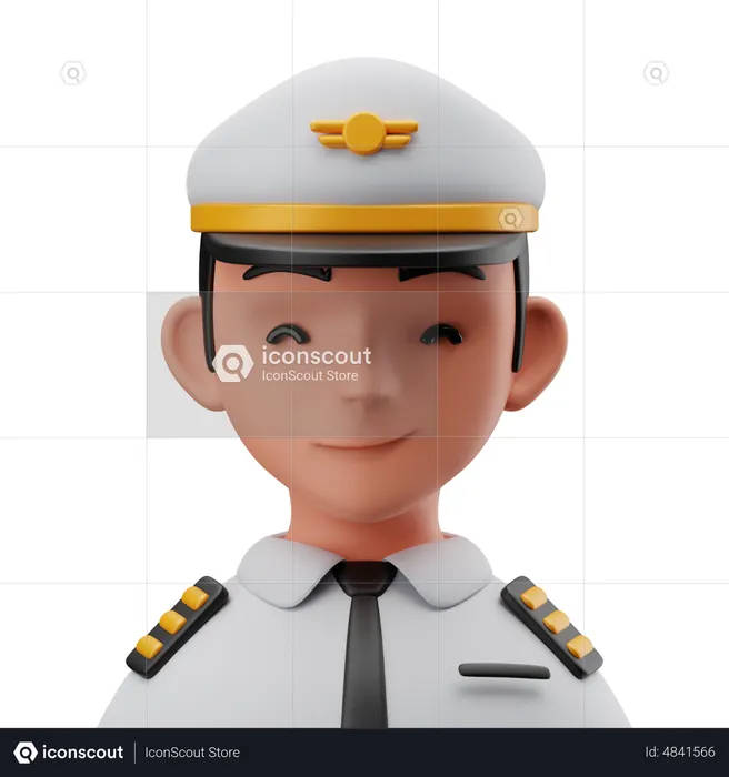 Pilot  3D Icon