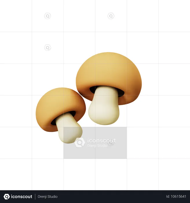 Pilz  3D Icon