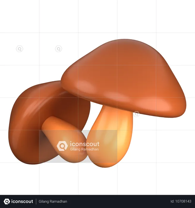 Pilz  3D Icon