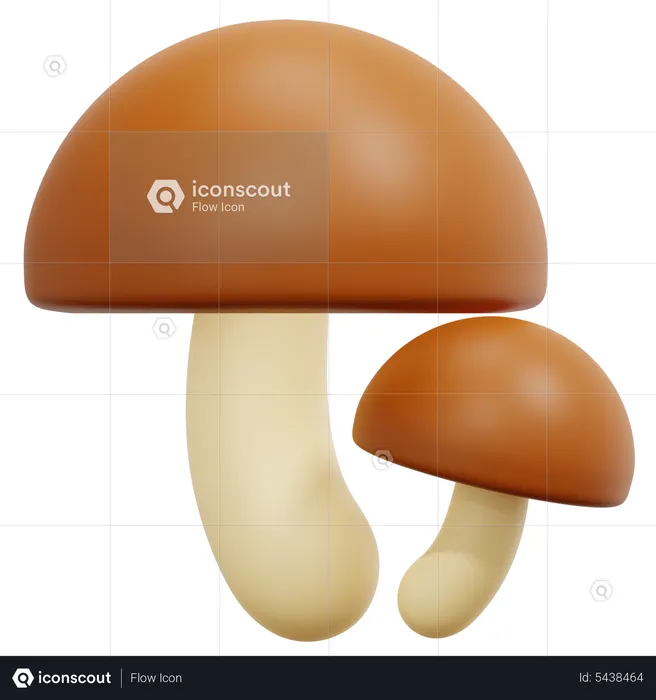 Pilz  3D Icon