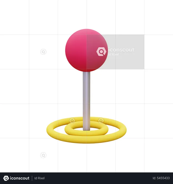 Pin Location  3D Icon