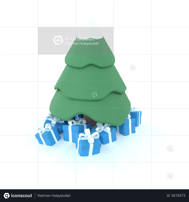 Pine Tree  3D Icon