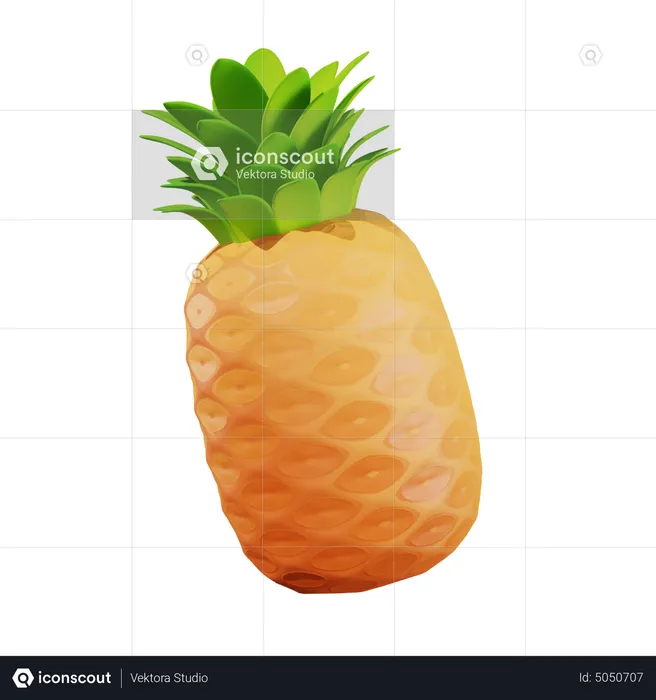 Pineapple  3D Icon