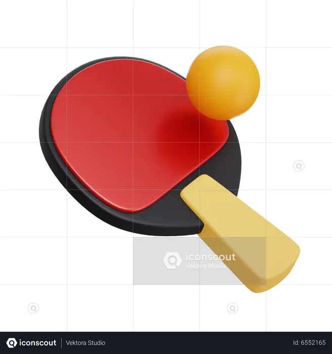 Ping Pong  3D Icon