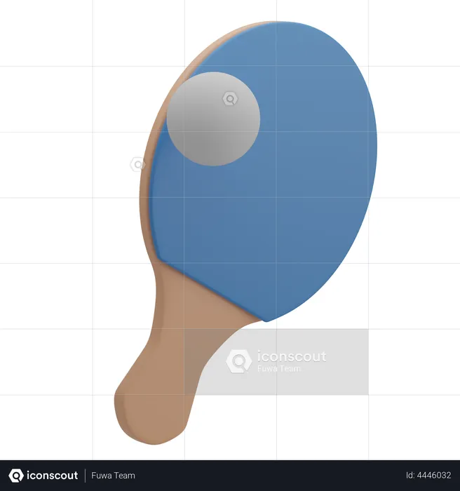 Ping Pong  3D Icon