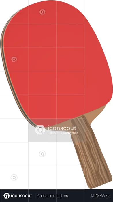 Ping Pong Racket  3D Icon