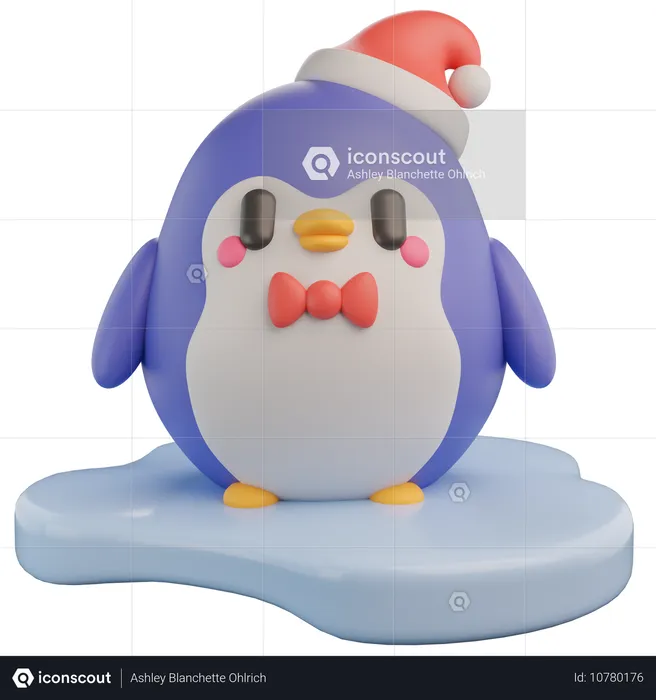 Pinguim  3D Icon