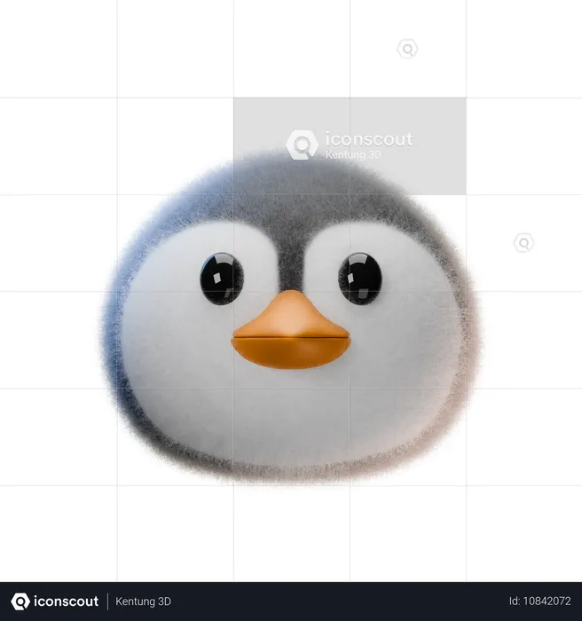 Pinguin  3D Icon