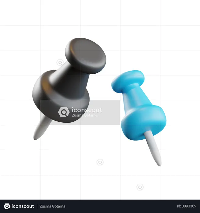 Pinkclip  3D Icon