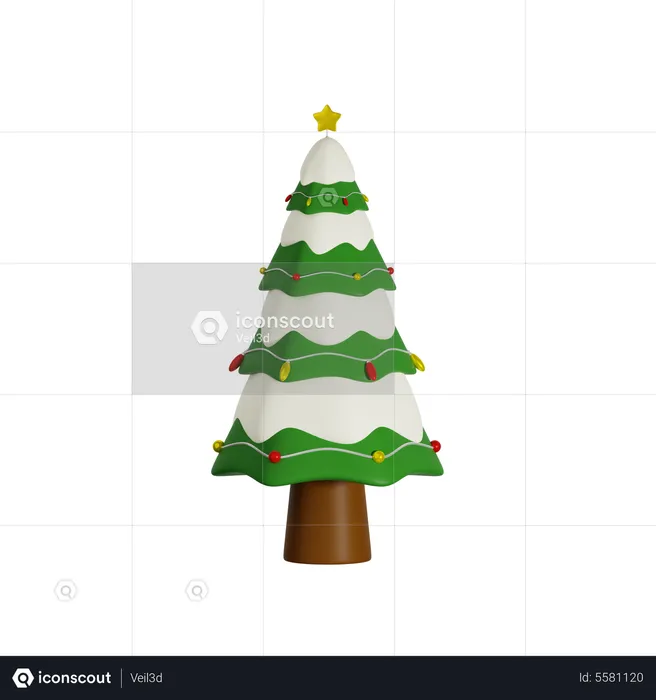 Pino de navidad  3D Icon