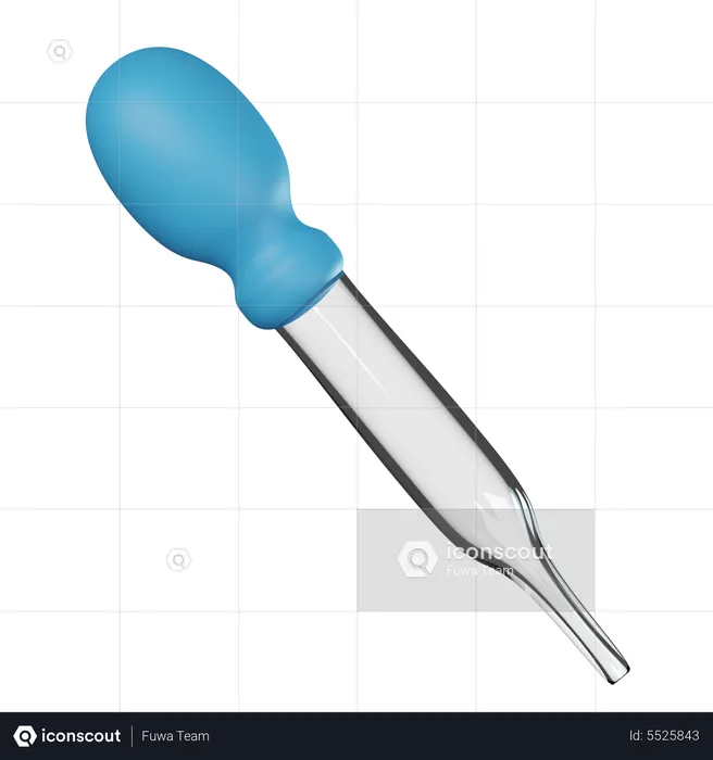 Pipette compte-gouttes  3D Icon