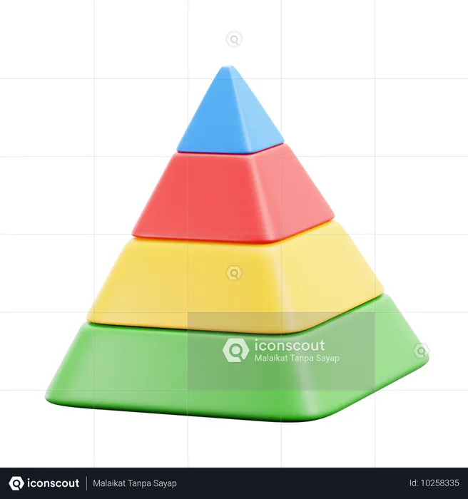 Pirámide  3D Icon