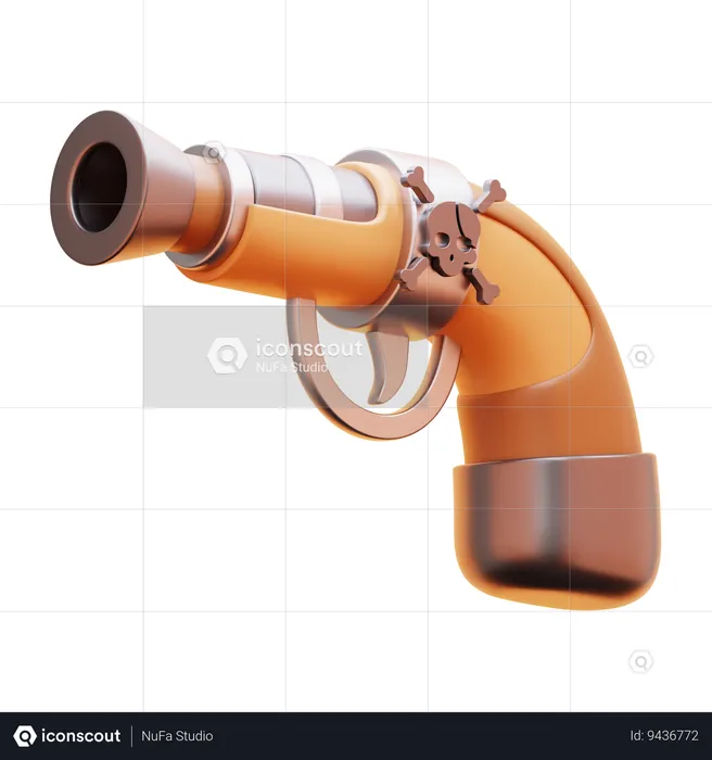 PIRATE PISTOL  3D Icon